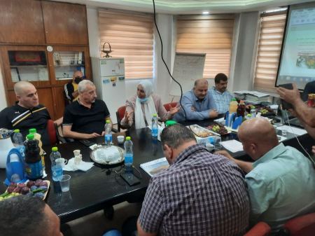 الموحدة بجلسة عمل مع المجلس المحلي مجد الكروم لبحث أبرز احتياجات البلدة